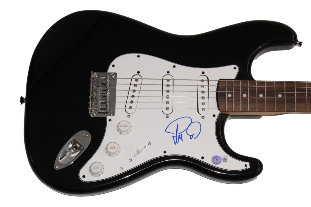 TREY ANASTASIO SIGNED AUTOGRAPH FENDER ELECTRIC GUITAR - RARE! PHISH BECKETT COA