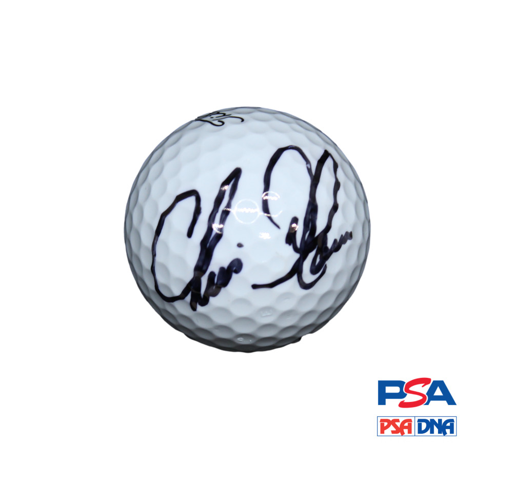 CHRIS DIMARCO SIGNED AUTOGRAPH GOLF BALL - PGA TOUR CHAMPION W/ PSA COA