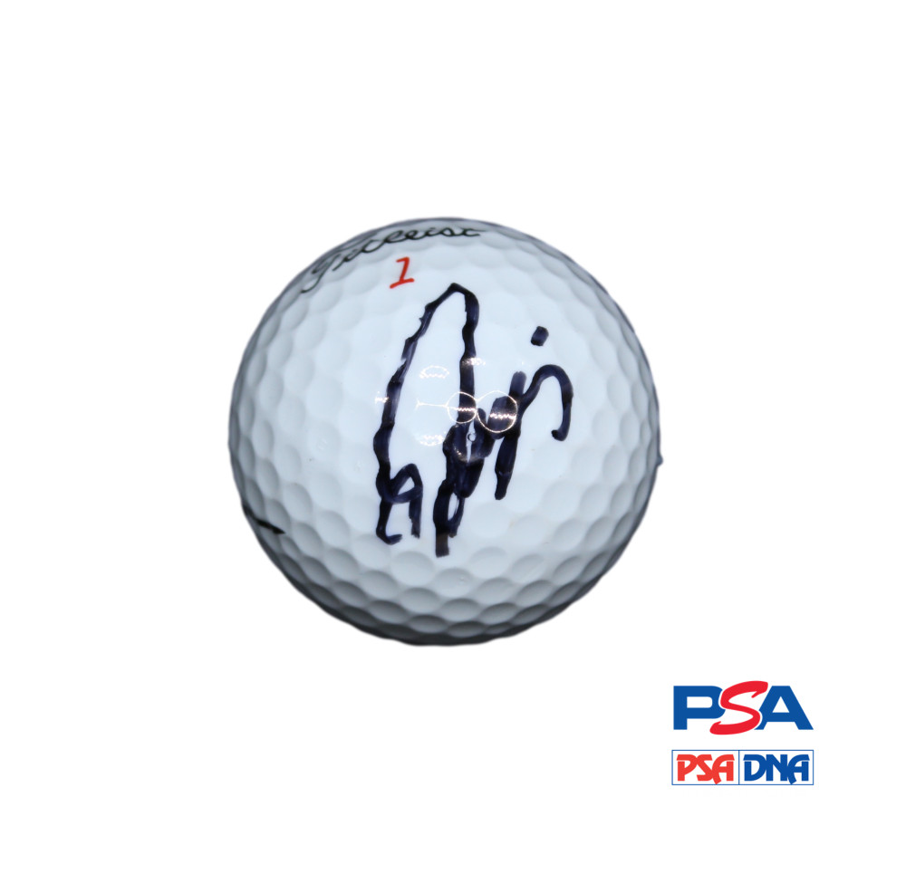 RYO ISHIKAWA SIGNED AUTOGRAPH GOLF BALL - PGA TOUR CHAMPION W/ PSA COA