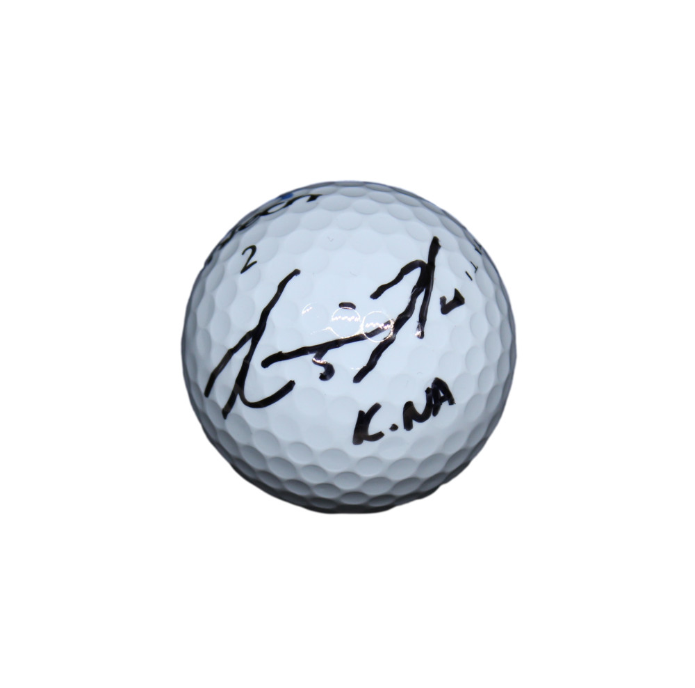 KEVIN NA SIGNED AUTOGRAPH GOLF BALL - PGA TOUR CHAMPION & LIV GOLF - RARE!