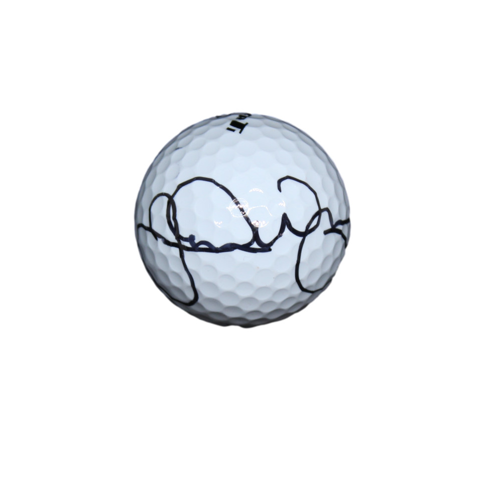 JOHNSON WAGNER SIGNED AUTOGRAPH GOLF BALL - PGA TOUR CHAMPION, VIRGINIA TECH