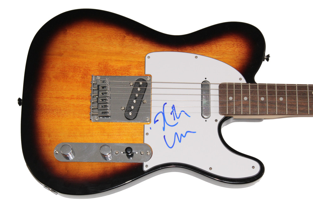 KEITH URBAN SIGNED AUTOGRAPH FENDER TELECASTER GUITAR - COUNTRY MUSIC STAR JSA