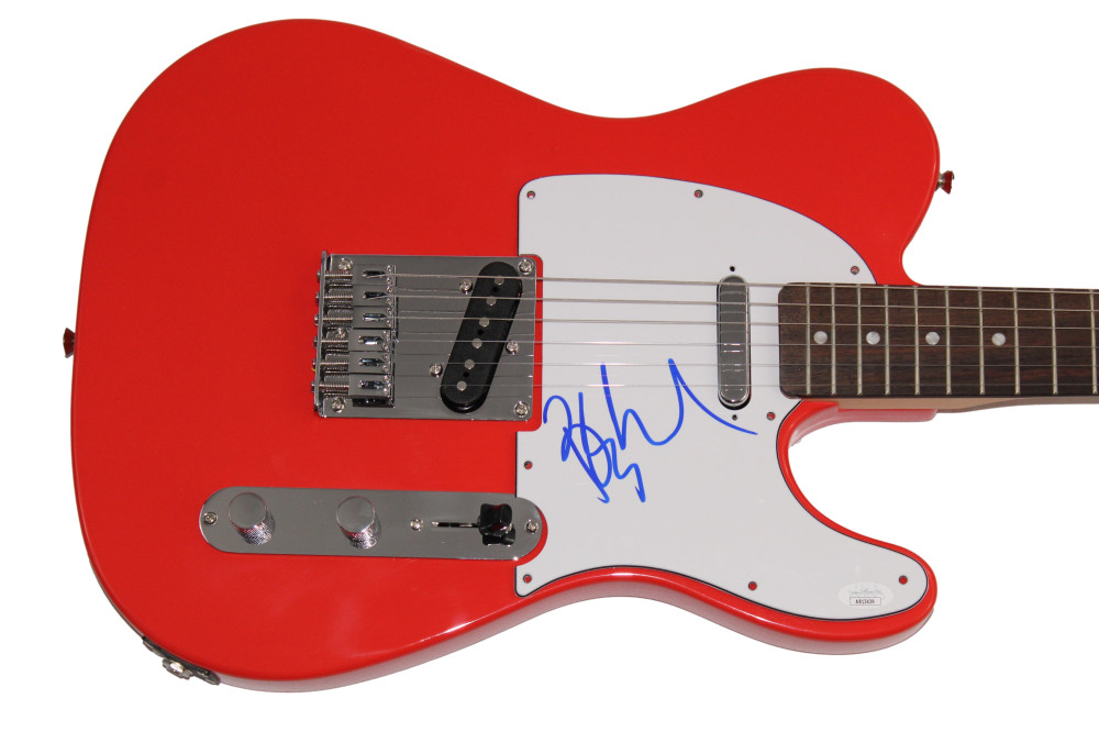 BARRY MANILOW SIGNED AUTOGRAPH FENDER TELECASTER GUITAR RARE EVEN NOW W/ JSA COA