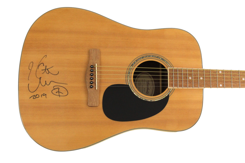 KEITH URBAN SIGNED AUTOGRAPH ACOUSTIC GUITAR - COUNTRY MUSIC STUD W/ JSA COA