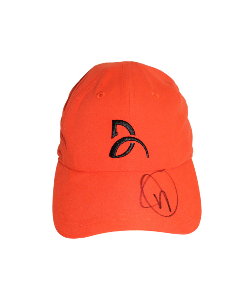 NOVAK DJOKOVIC SIGNED AUTOGRAPH LACOSTE TENNIS HAT CAP - LEGEND! RARE! PSA COA