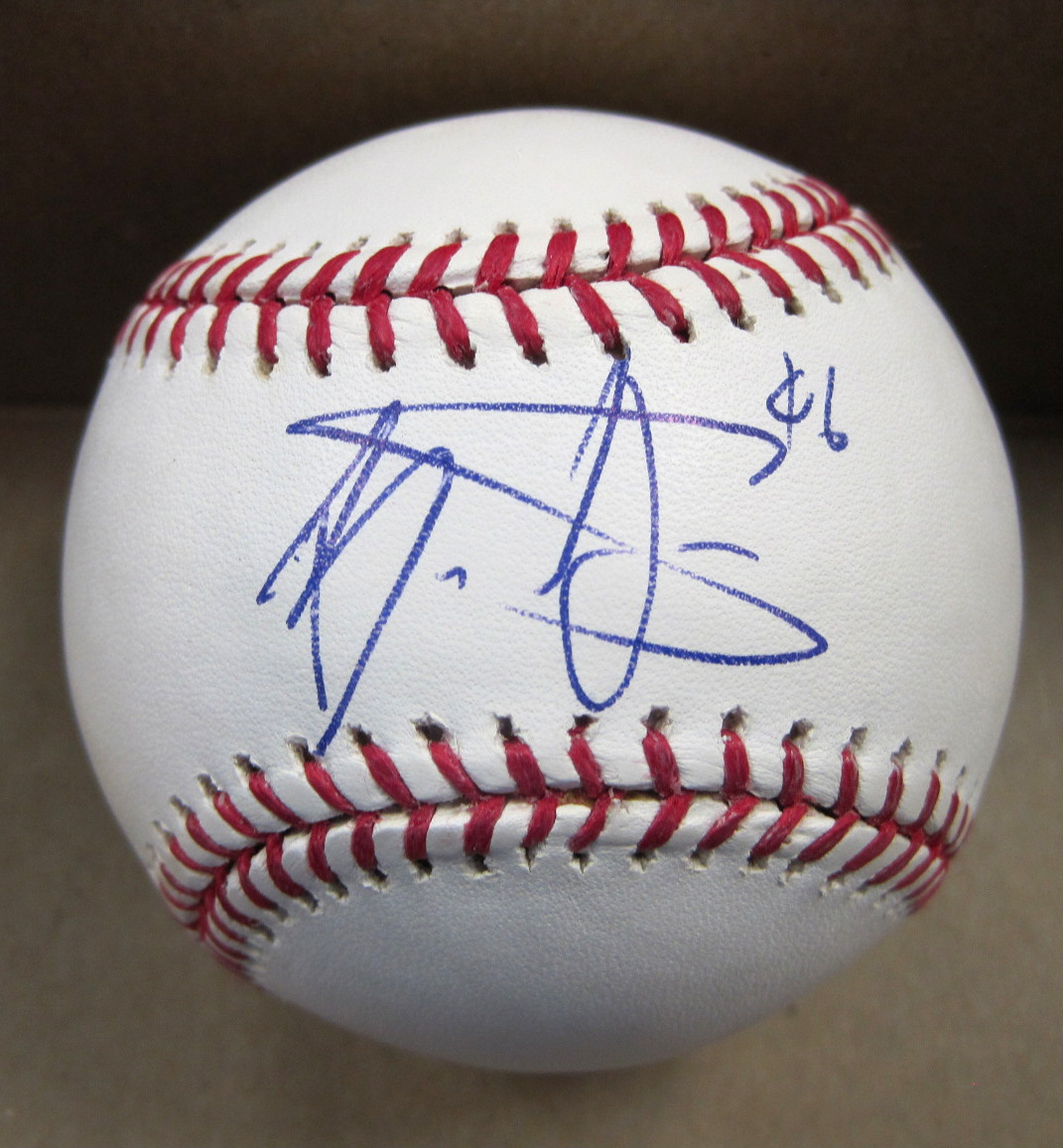 BEAU JONES BOSTON RED SOX SIGNED AUTOGRAPHED M.L.BASEBALL W/COA