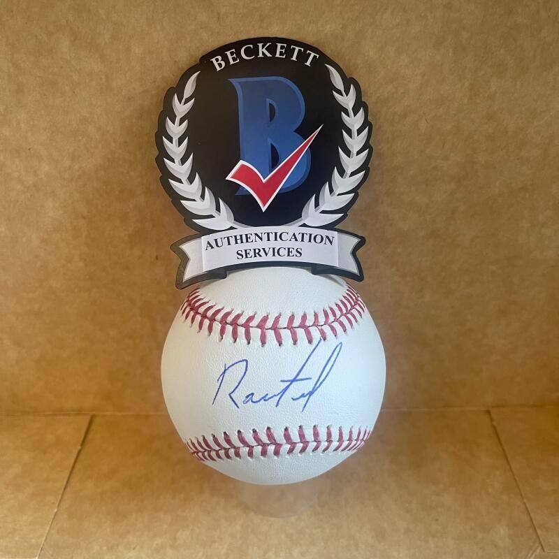 RAMIEL TAPIA TORONTO BLUE JAYS SIGNED AUTOGRAPHED M.L. BASEBALL BAS AUTHENTICATE
