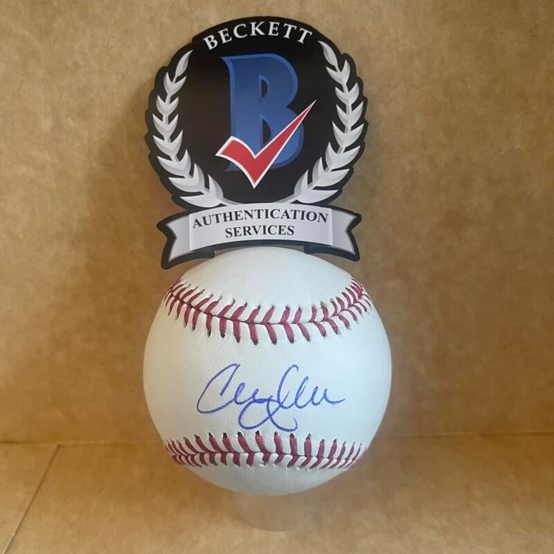 CORKY MILLER CINCINNATI REDS SIGNED AUTO M.L. BASEBALL BAS AUTHENTICATED