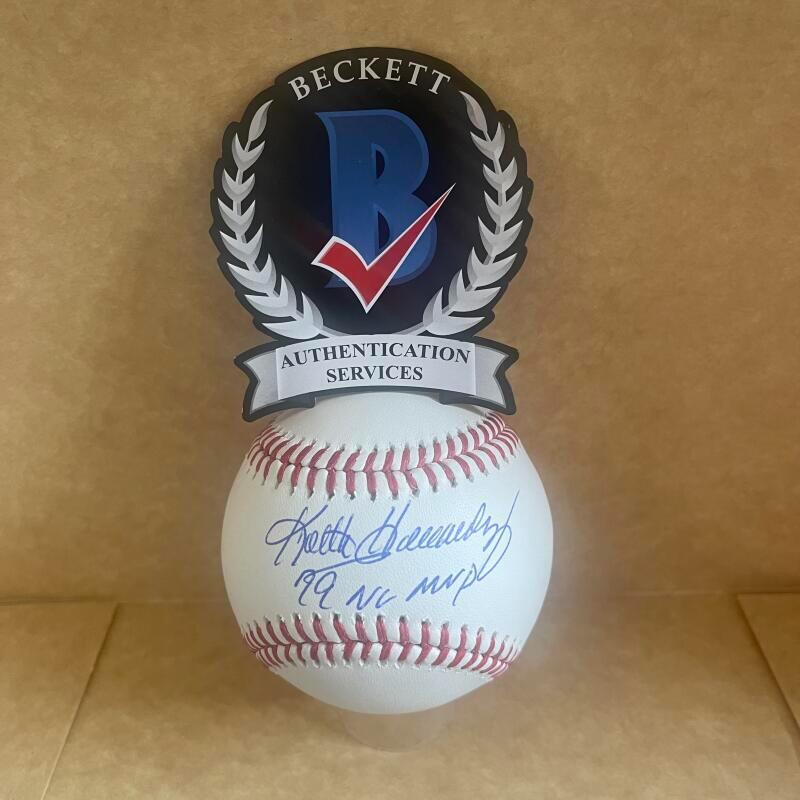 KEITH HERNANDEZ' 79 NL MVP CARDINALS SIGNED AUTO M.L. BASEBALL BAS AUTHENTICATED