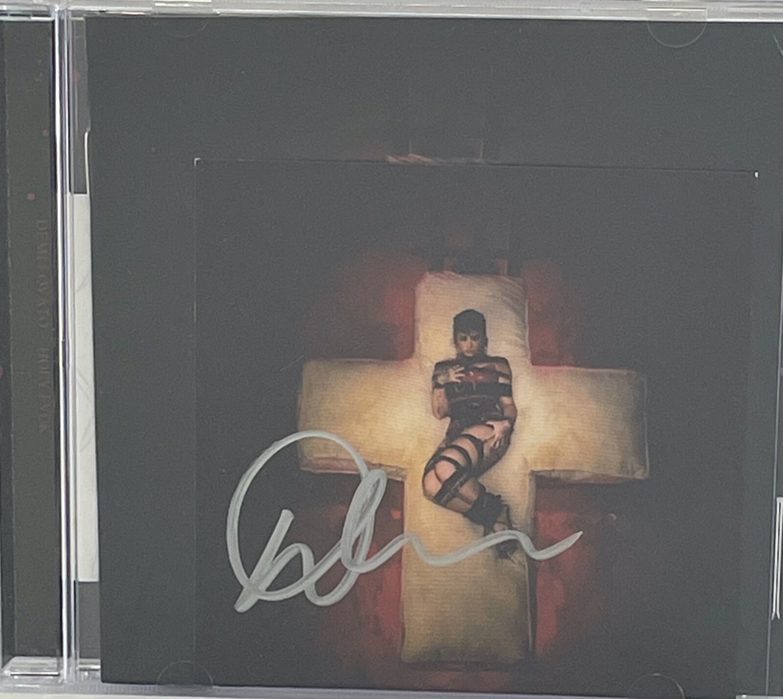 DEMI LOVATO Signed Autograph CD 