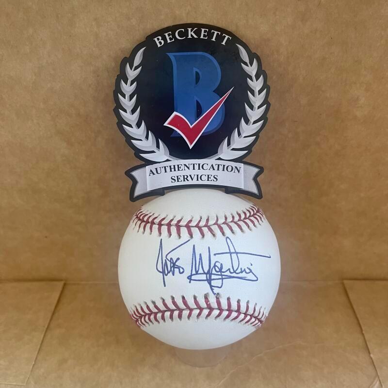 JOSE MARTINEZ PITTSBURGH PIRATES SIGNED AUTO M.L.BASEBALL BAS AUTHENTICATED