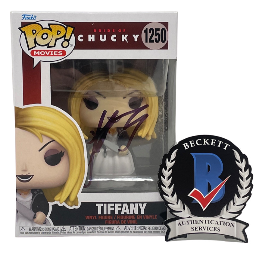 Jennifer Tilly Signed Autographed Tiffany Bride of Chucky Funko Pop Beckett COA