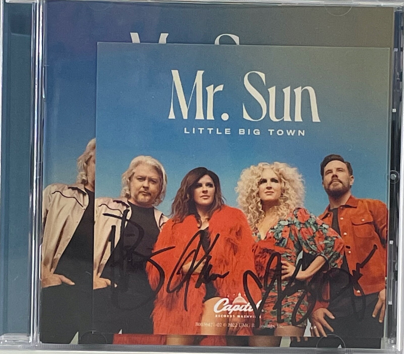 LITTLE BIG TOWN Signed Autograph CD Insert 