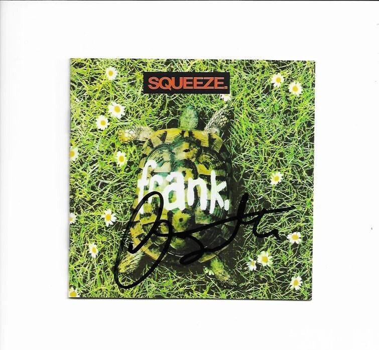 SQUEEZE GLENN TILBROOK signed autographed 