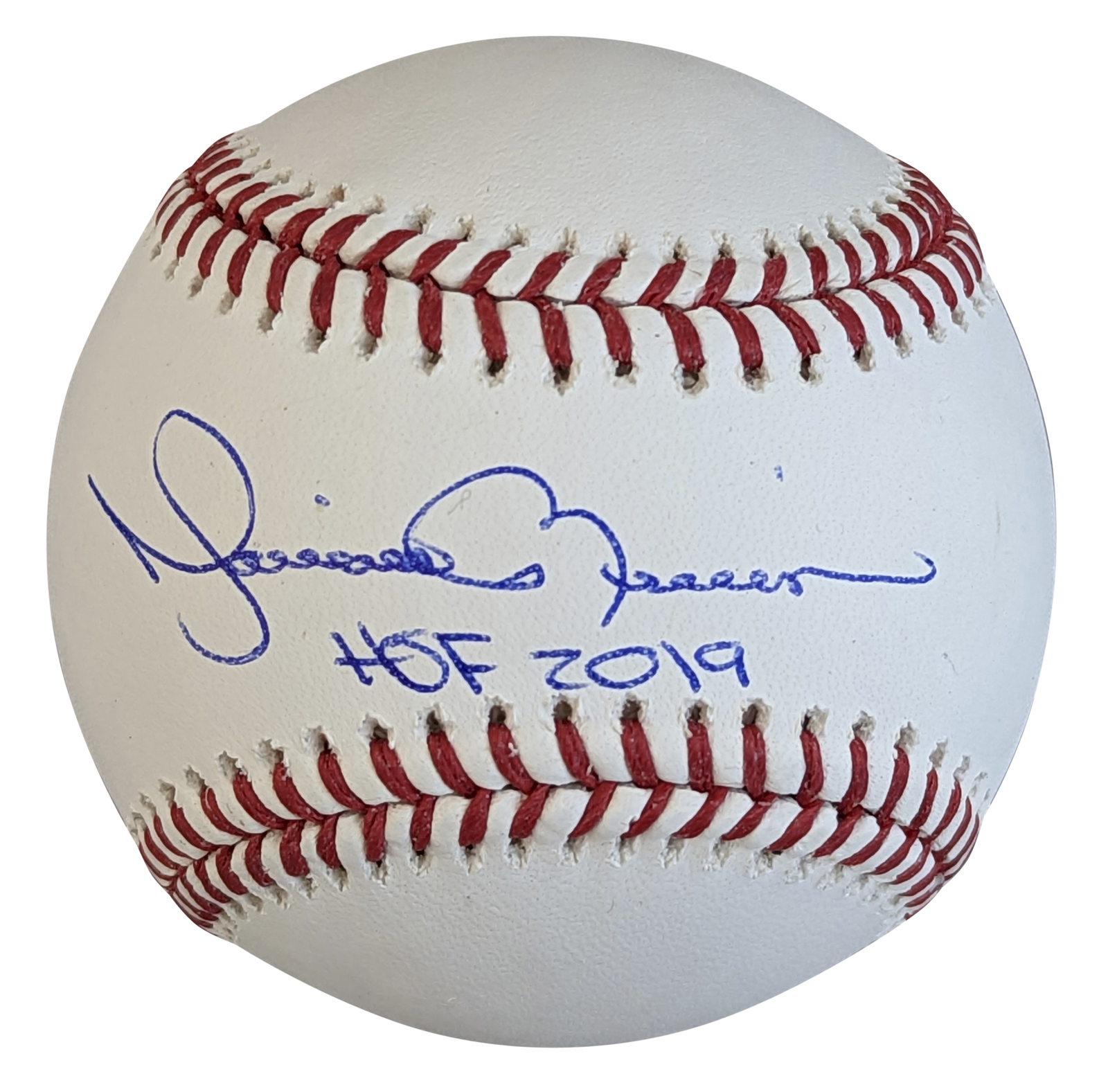 YANKEES MARIANO RIVERA “HOF 2019” AUTHENTIC SIGNED OML BASEBALL BAS WITNESSED COLLECTIBLE MEMORABILIA