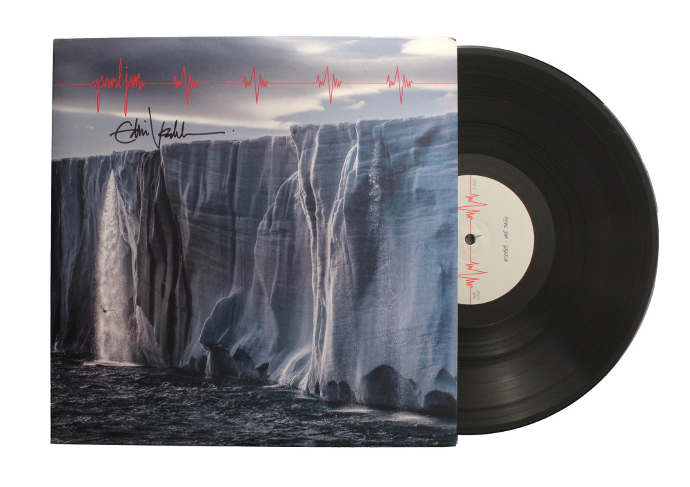 EDDIE VEDDER SIGNED AUTOGRAPH ALBUM VINYL RECORD - GIGATON VERY RARE! W/ JSA COA