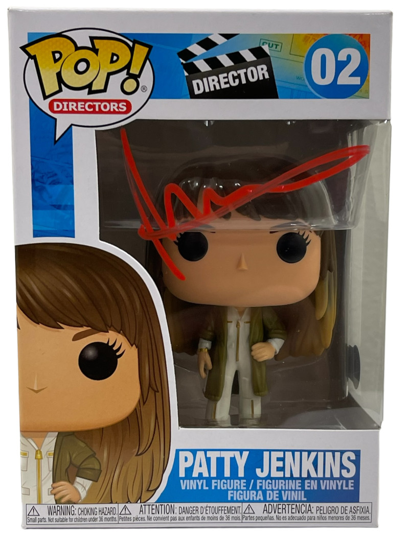 PATTY JENKINS SIGNED DIRECTOR FUNKO POP FIGURE WONDER WOMAN AUTOGRAPH BECKETT