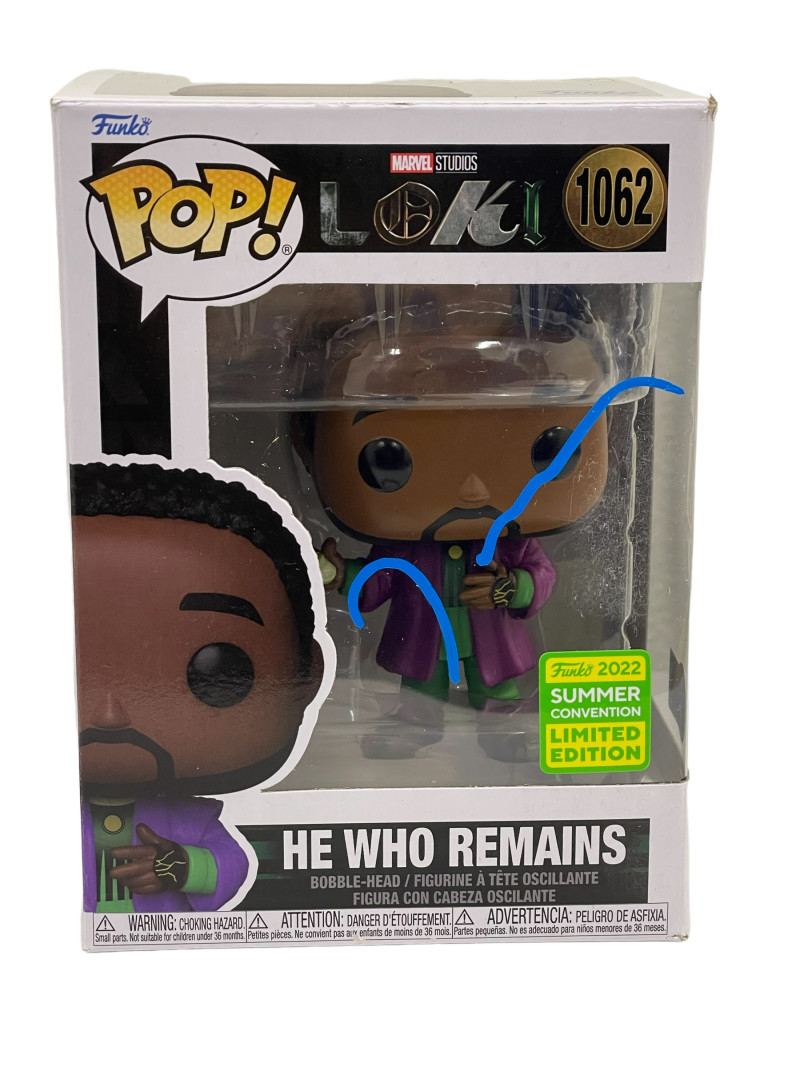 JONATHAN MAJORS SIGNED HE WHO REMAINS FUNKO POP LOKI AUTOGRAPH BECKETT LIMITED 3
