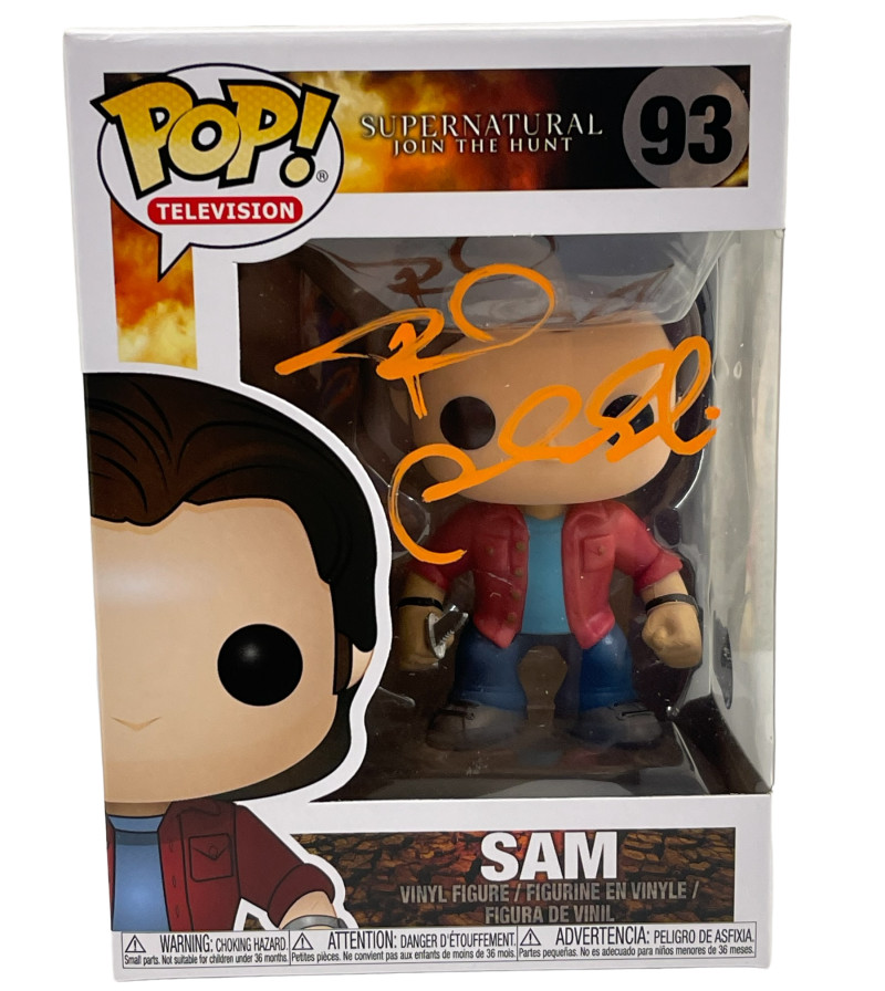 JARED PADALECKI SIGNED POP FUNKO FIGURE 93 SUPERNATURAL SAM AUTOGRAPH BECKETT 3