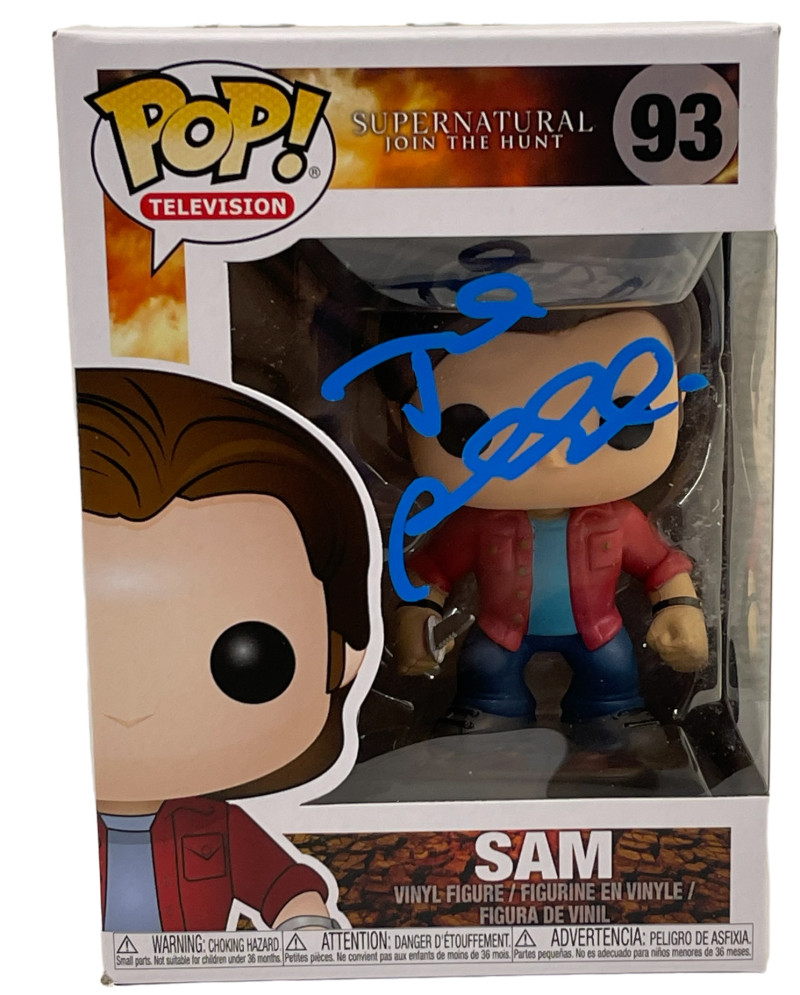 JARED PADALECKI SIGNED POP FUNKO FIGURE 93 SUPERNATURAL SAM AUTOGRAPH BECKETT 6