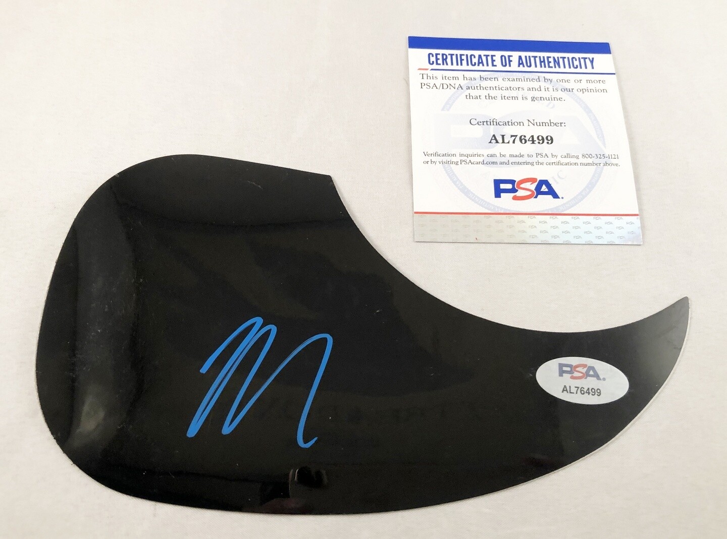 Morgan Wade Signed Pickguard PSA/DNA COA