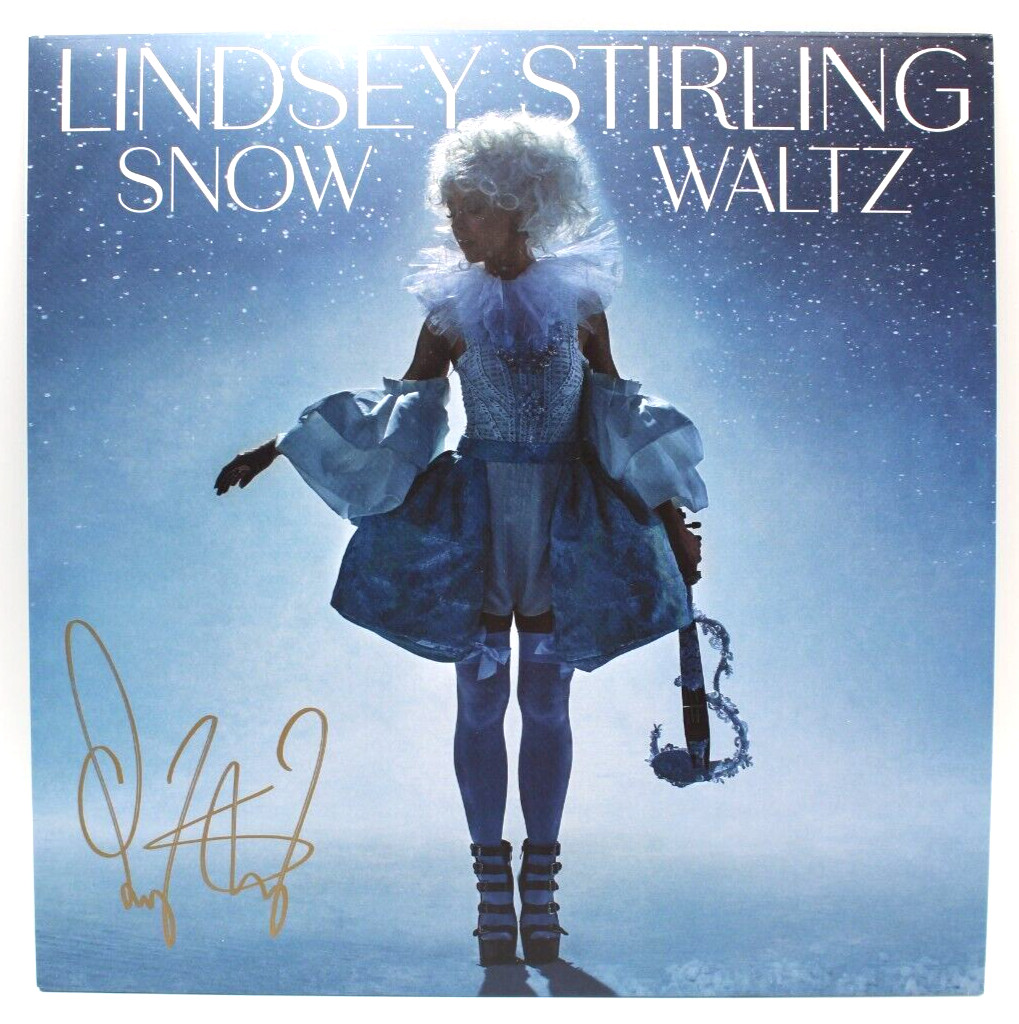 Lindsey Stirling Signed Snow Waltz New Vinyl Album W/Beckett BAS COA BH033884