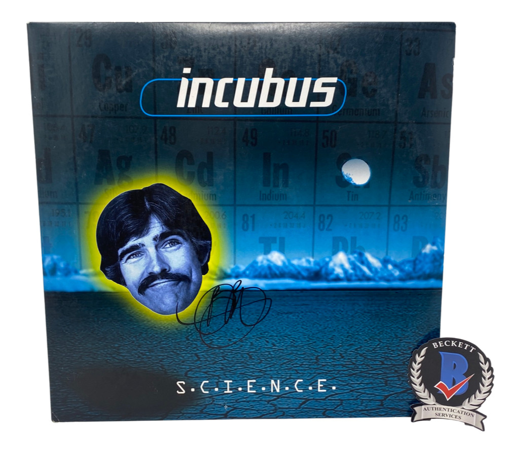 Brandon Boyd Incubus Signed Autograph Science Vinyl Record Album LP Beckett COA