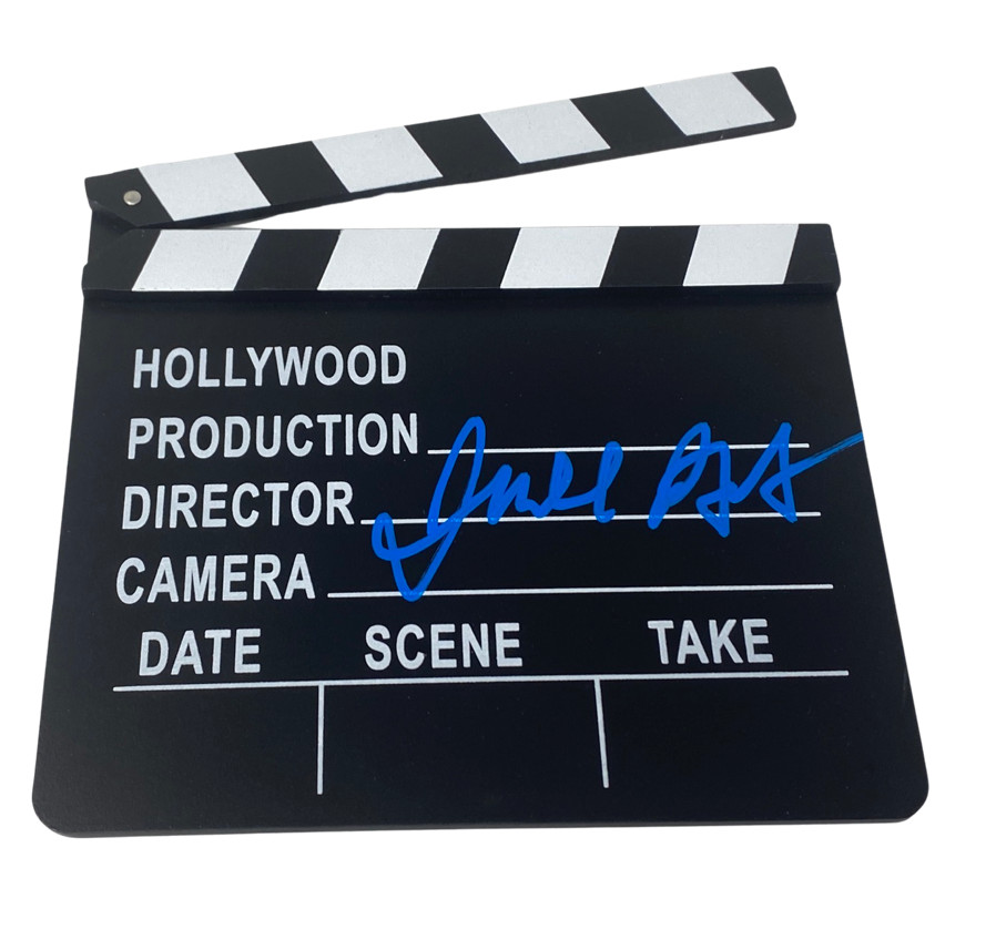 Judd Apatow Signed Director's Clapboard The 40 Year Old Virgin Beckett COA
