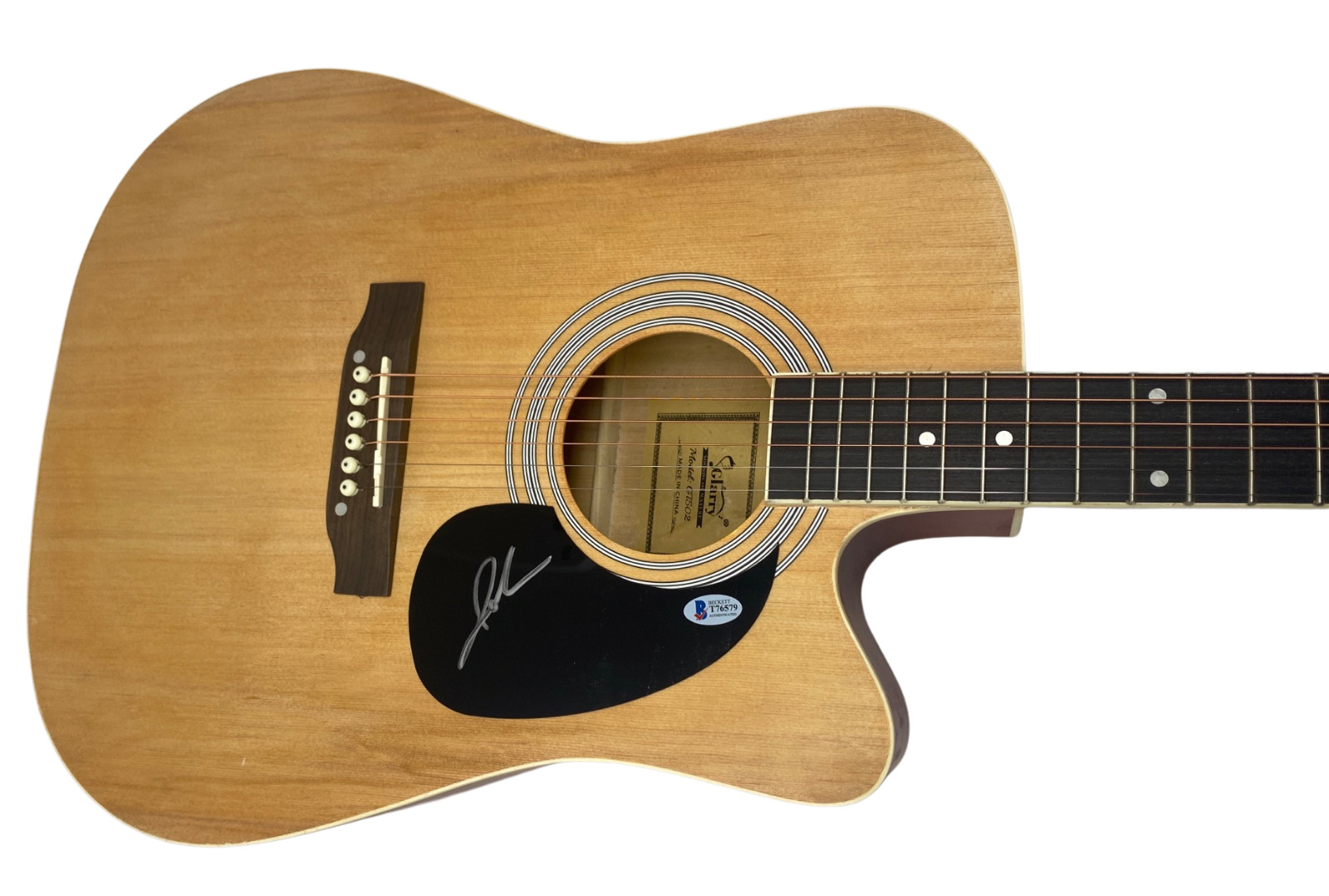John Rzeznik Goo Goo Dolls Signed Full Size Acoustic Guitar Beckett COA