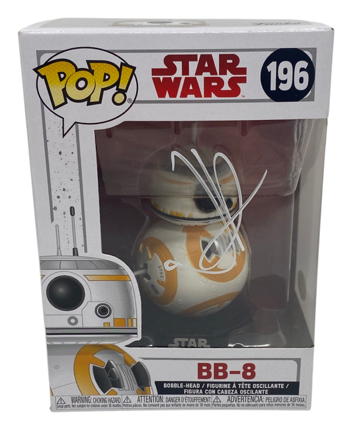J.J. Abrams Signed Autographed Star Wars Funko Pop BB-8 #196 Figure ACOA COA