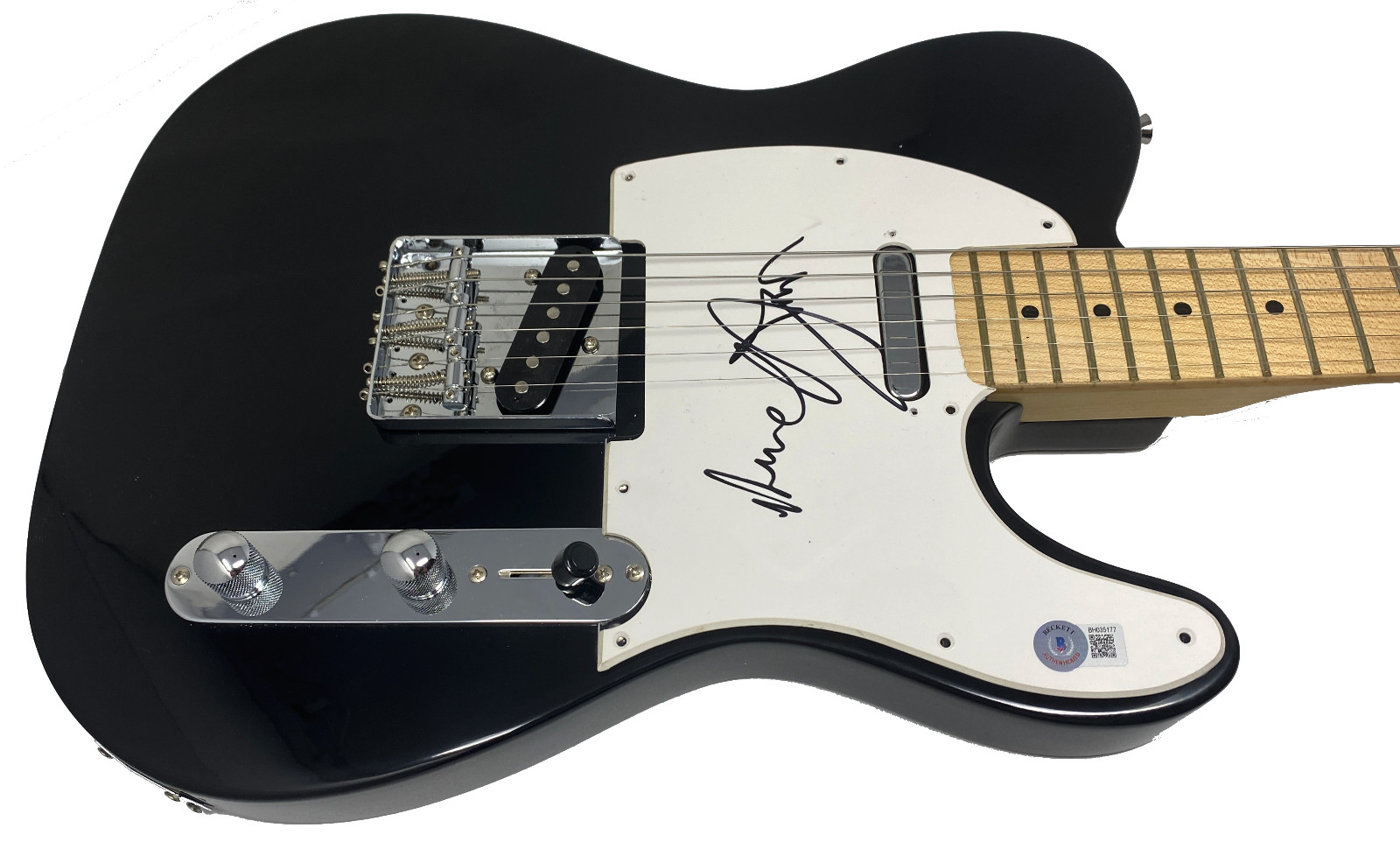 YELAWOLF SIGNED AUTOGRAPHED ELECTRIC GUITAR LOVE STORY RAPPER SINGER BECKETT COA COLLECTIBLE MEMORABILIA
