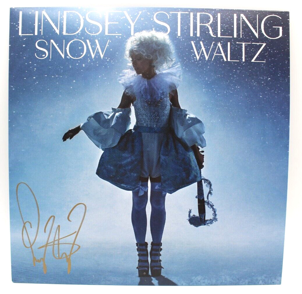 Lindsey Stirling Signed Snow Waltz New Vinyl Album W/Beckett BAS COA BH033883