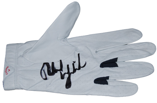 PHIL MICKELSON signed (LEFTY CALLAWAY) Golf Glove LIV PGA BECKETT BAS BH097201