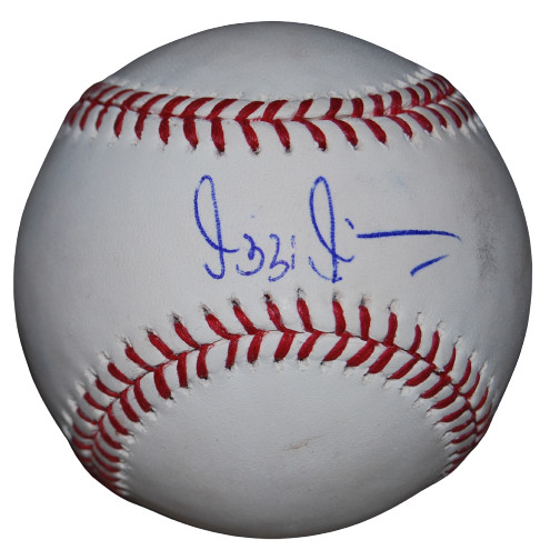 OZZIE GUILLEN signed (CHICAGO WHITE SOX) OML baseball BECKETT BAS BH055492