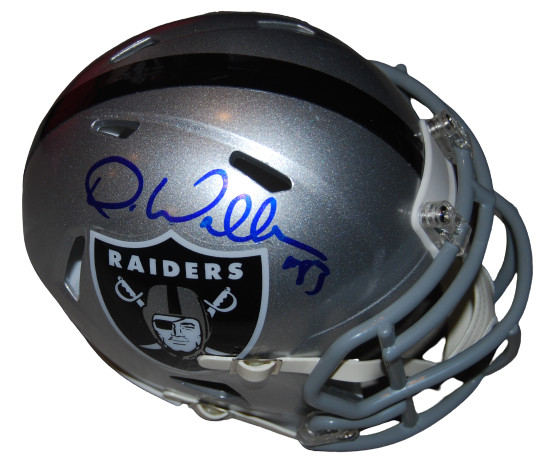 DARREN WALLER signed (LAS VEGAS RAIDERS) mini football helmet BECKETT BG93655