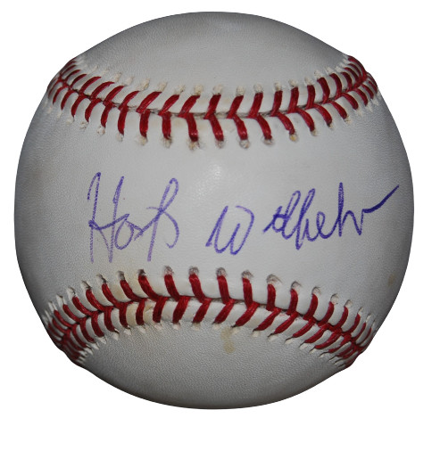 HOYT WILHELM signed (CHICAGO WHITE SOX) OML baseball BECKETT BAS BH055530