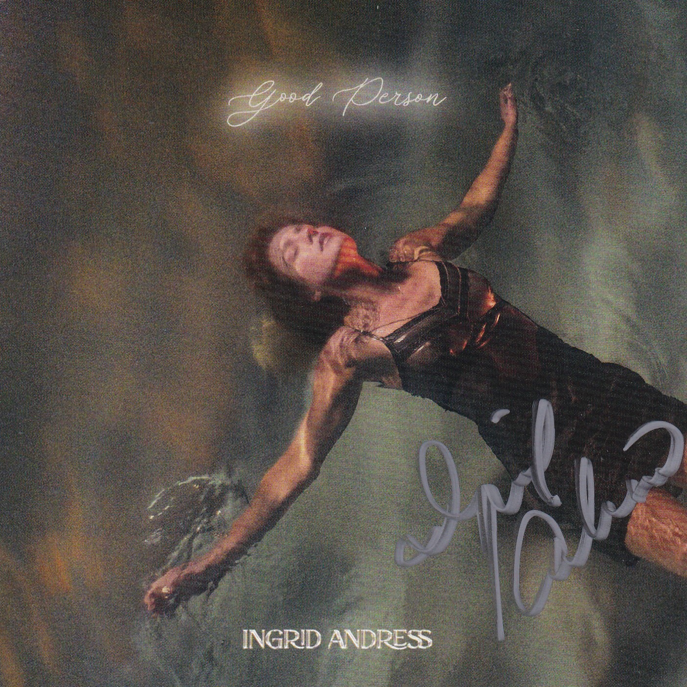 INGRID ANDRES signed (GOOD PERSON) Cd Cover autographed BECKETT BAS BH058677