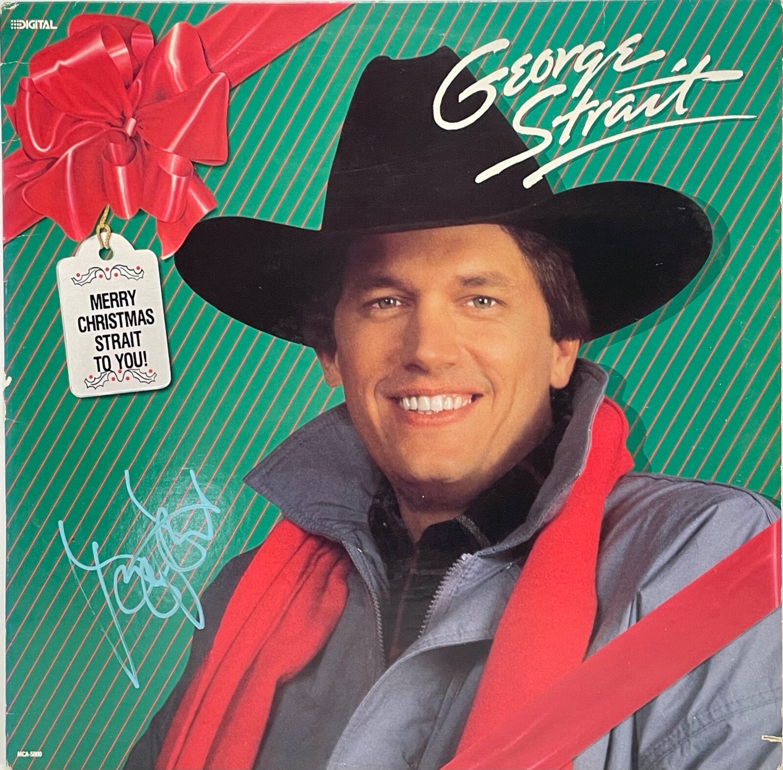 GEORGE STRAIT Signed Autograph 