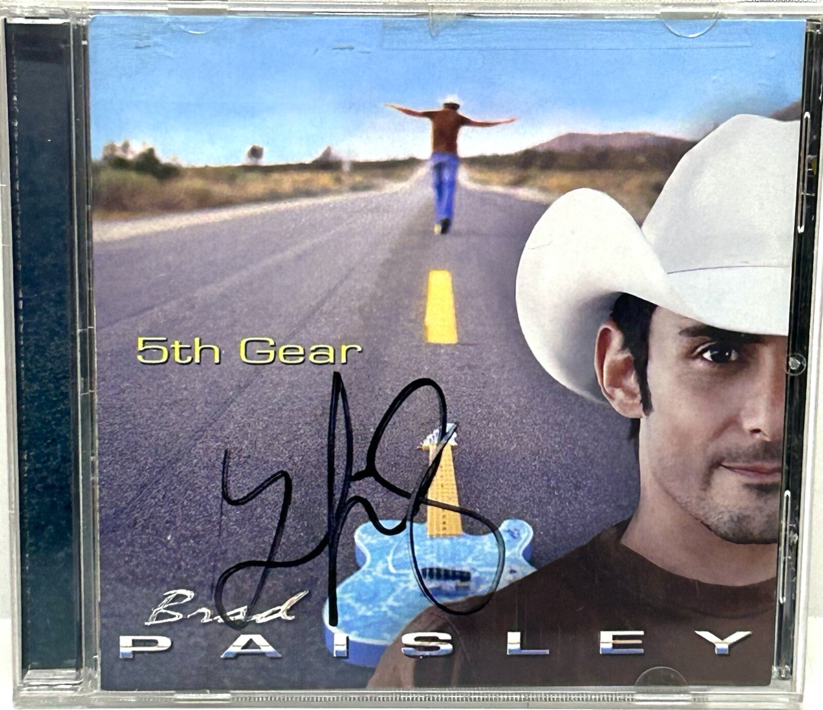 BRAD PAISLEY Signed Autograph CD 