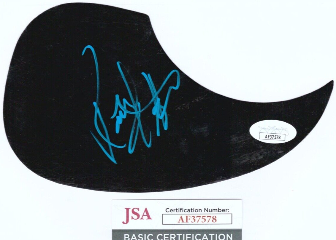 RANDY HOUSER Signed Autograph Acoustic Guitar Pickguard Country Music JSA COA