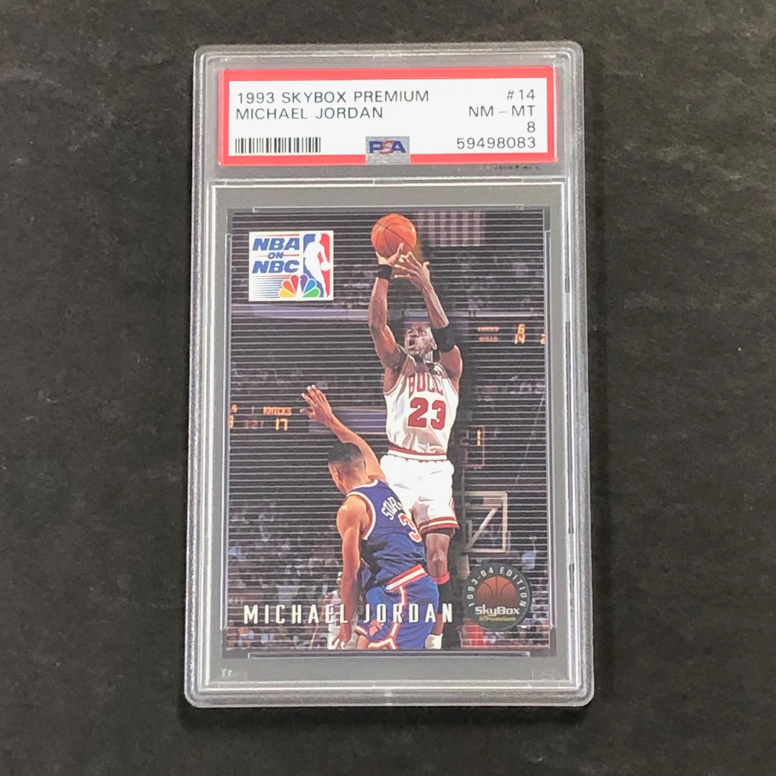 1993 Upper Deck #14 Michael Jordan PSA 8 NM-MT Bulls
