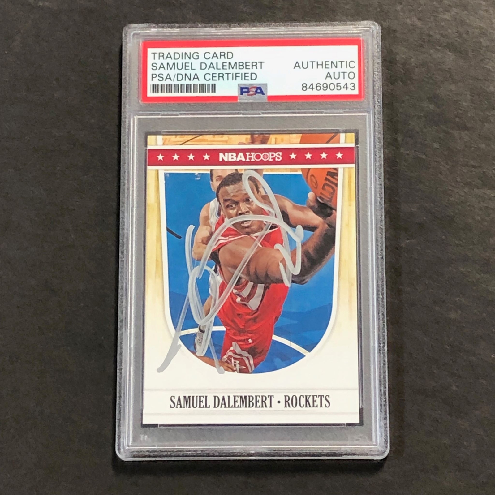 2011-12 Panini Basketball #207 Samuel Dalembert Signed Card AUTO PSA Slabbed Roc