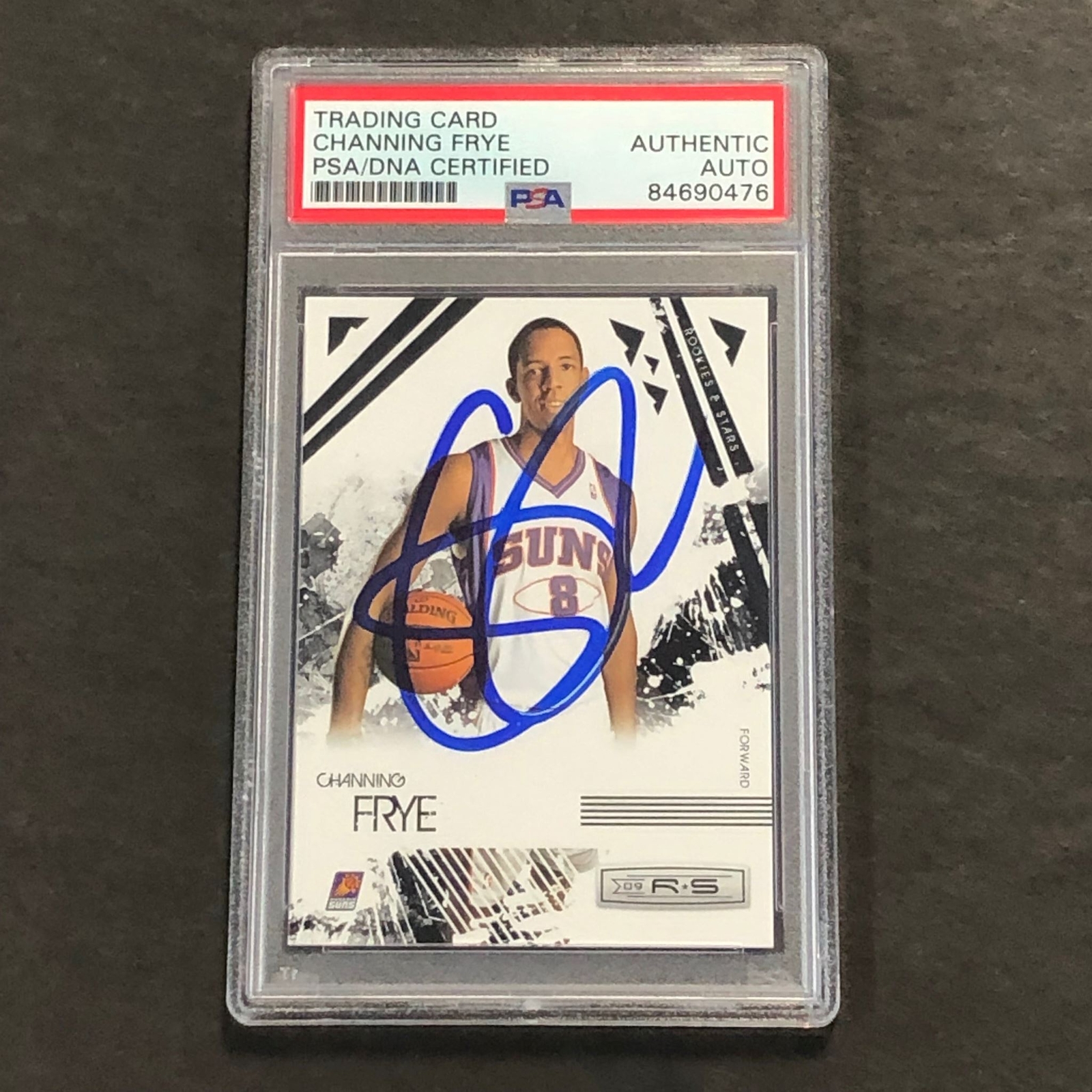 2009-10 Panini Rookies & Stars #79 Channing Frye Signed Card AUTO PSA Slabbed Su