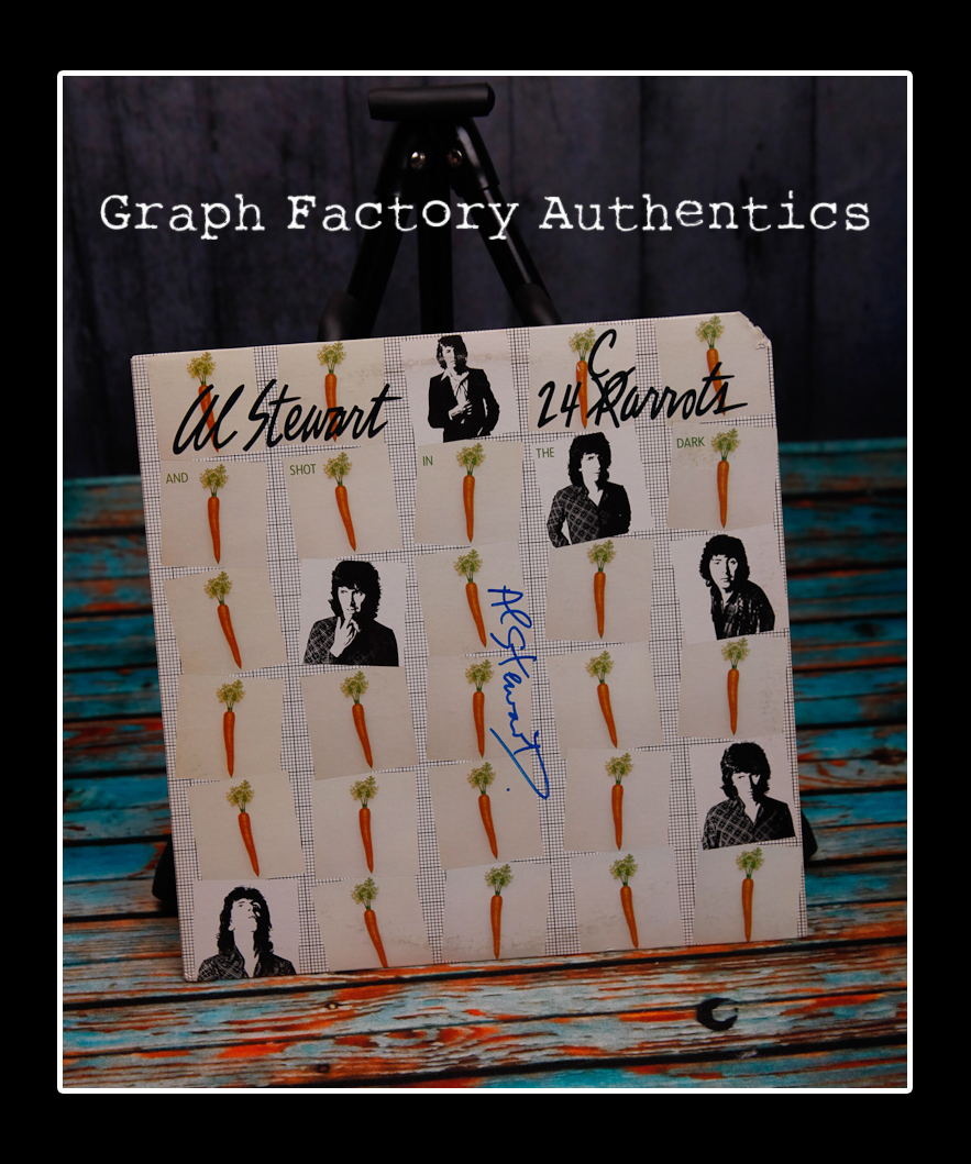 Al Stewart *24 CARROTS* Signed Autographed Record Album AD1 COA GFA PROOF!