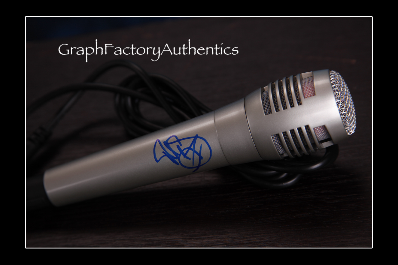 Ruben Studdard *AMERICAN IDOL* Signed Pyle Pro Microphone R2 COA GFA