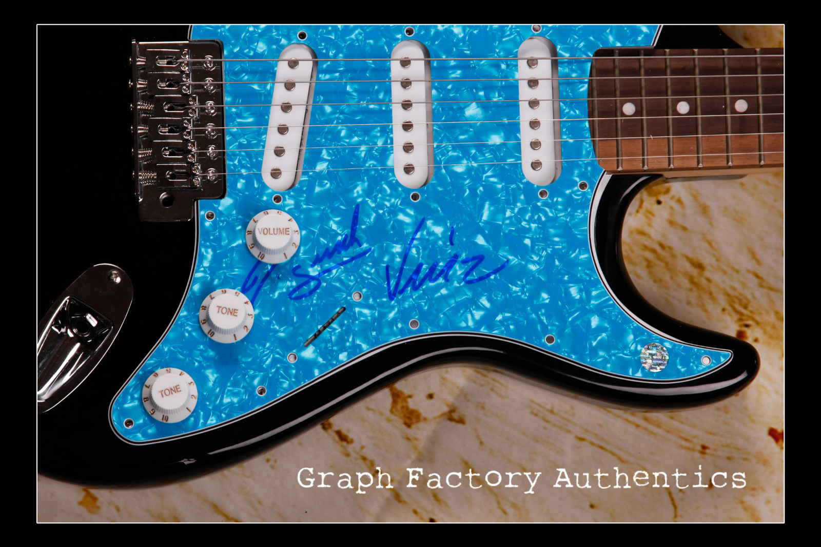 GFA Am I Wrong Duo * NICO and VINZ * Signed Electric Guitar N2 PROOF COA