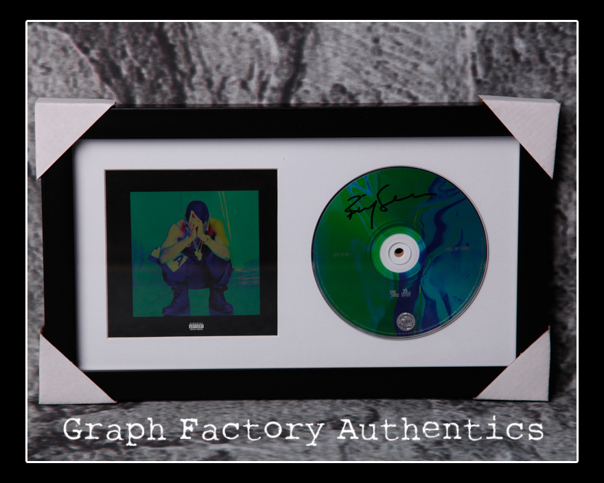 GFA Hall of Fame * BIG SEAN * Signed CD w/ Framed B2 PROOF COA