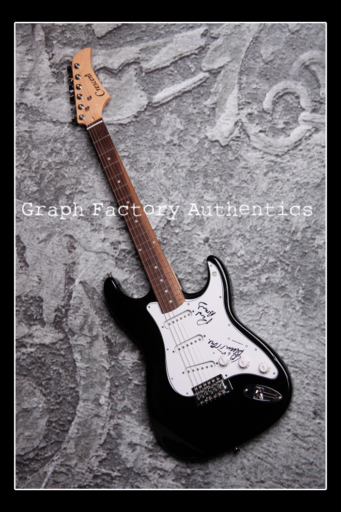 GFA Colin Blunstone Band * THE ZOMBIES * Signed Electric Guitar AD1 COA