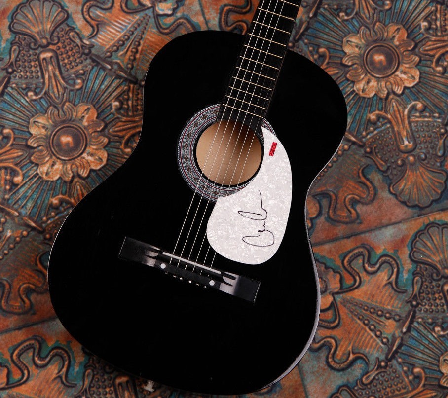 GFA Nashville Cast Will * CHRIS CARMACK * Signed Acoustic Guitar AD2 COA