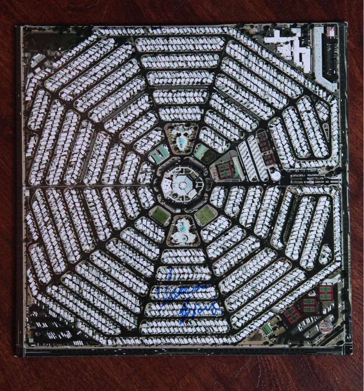 GFA Modest Mouse * ISAAC BROCK * Signed Vinyl Record Album AD4 PROOF COA